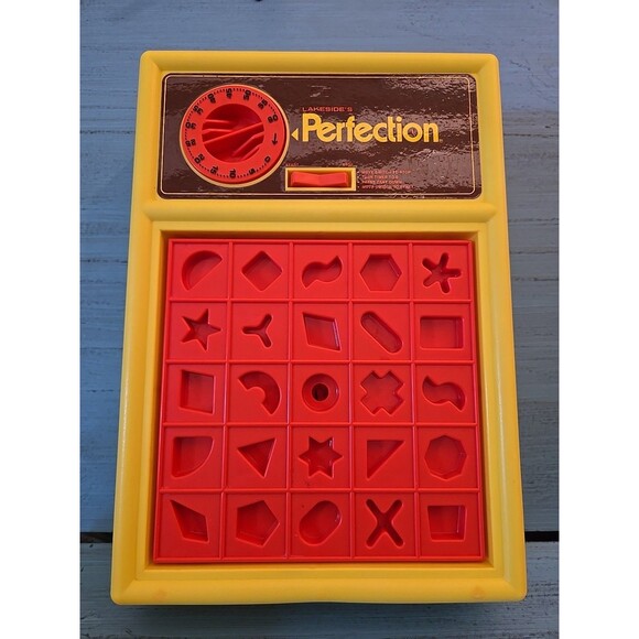 Vintage 1975 Lakeside’s Perfection Game #8370 Ages 5+ Vtg 70s Nostalgia Anxiety - Picture 6 of 12